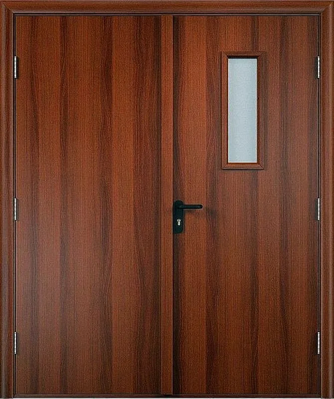 Противопожарная дверь Fahrenheit-90-2 (Противопожарная МДФ) - внешняя сторона