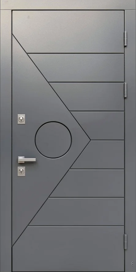 Входная дверь Zitadelle-22 (Порошковое напыление / Ламинат) - внешняя сторона